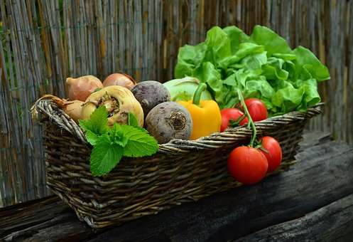 Vegetables Vegetable Basket Harvest Garden